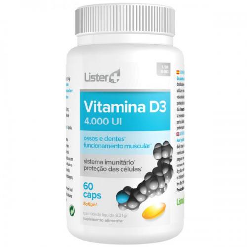 Lister Plus Vitamina D3 4000 UI Lister+ 60 c� - Imagen 1