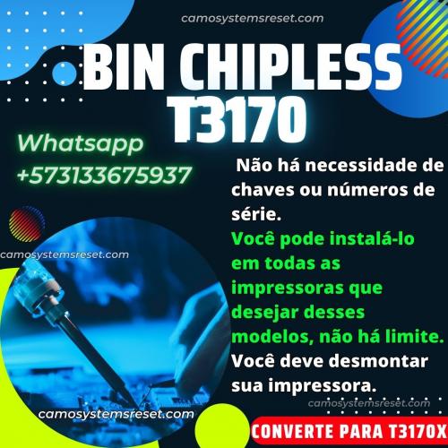 Chip Virtual Chipless Epson T3170    Econom - Imagen 1
