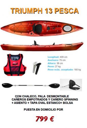 Vendo nuevo kayak triumph 13 Pesca Totalment - Imagen 1